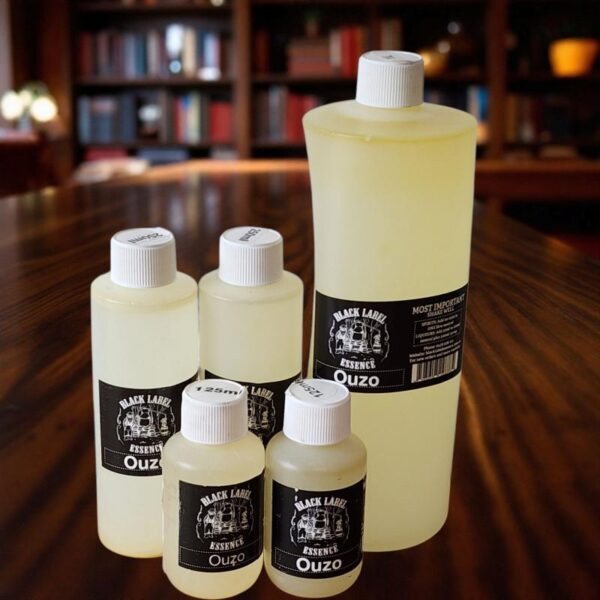 Black Label Essence Ouzo in various sizes
